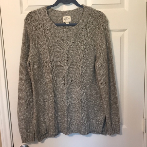 St. John's Bay Sweaters - Super soft tunic length cable knit sweater sz XL